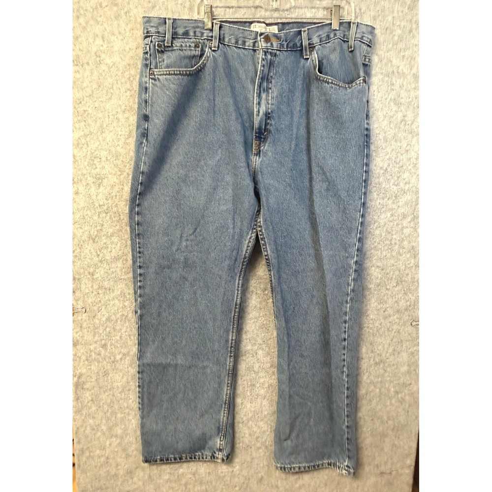 Signature by Levi Strauss Mens Regular Fit‎ Medium Wash Denim Jeans Blue